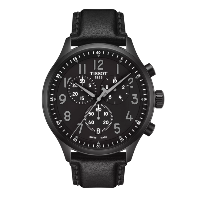 Tissot Tissot Chrono XL Vintage Zwart Leer