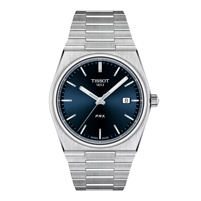 Tissot Tissot PRX Blauw Wijzerplaat