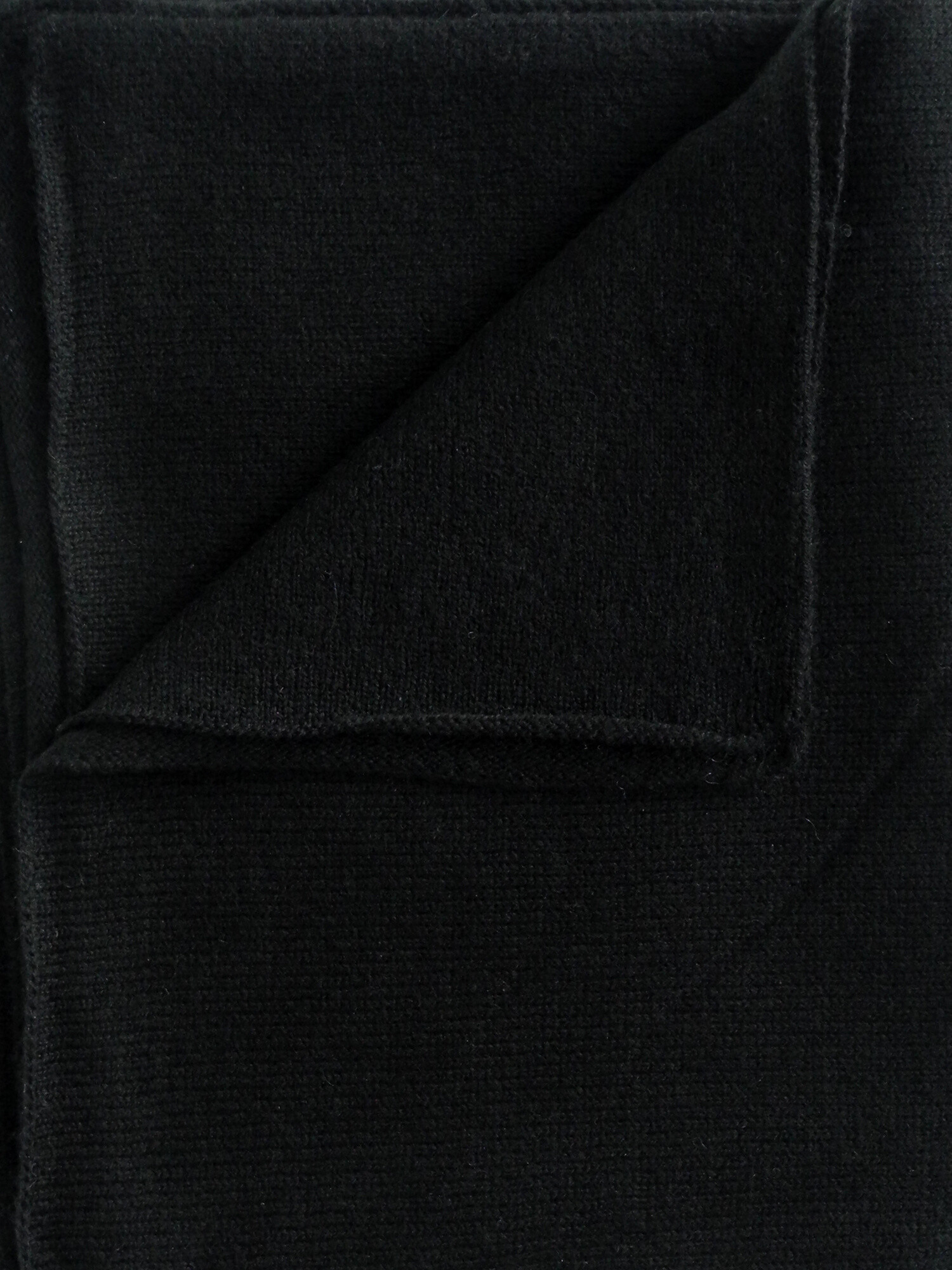 Sjaal Cosy 100% Cashmere Solid Black