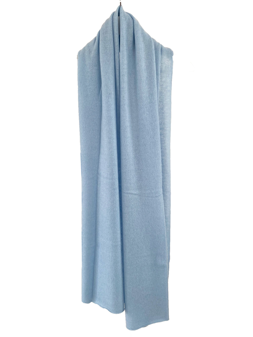 Cosy Scarf 100% Cashmere Airy Blue