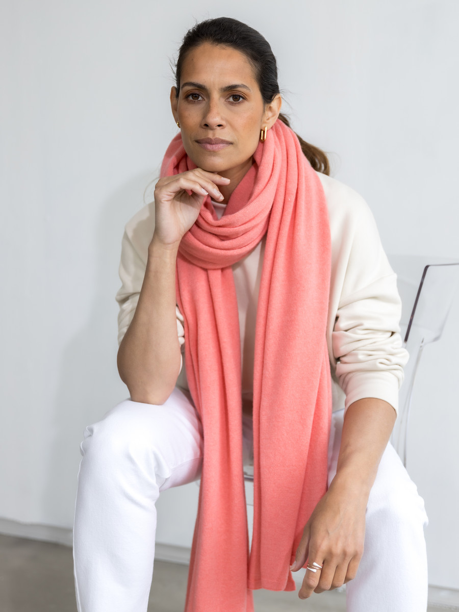 Sjaal Cosy Chic Coral Blush