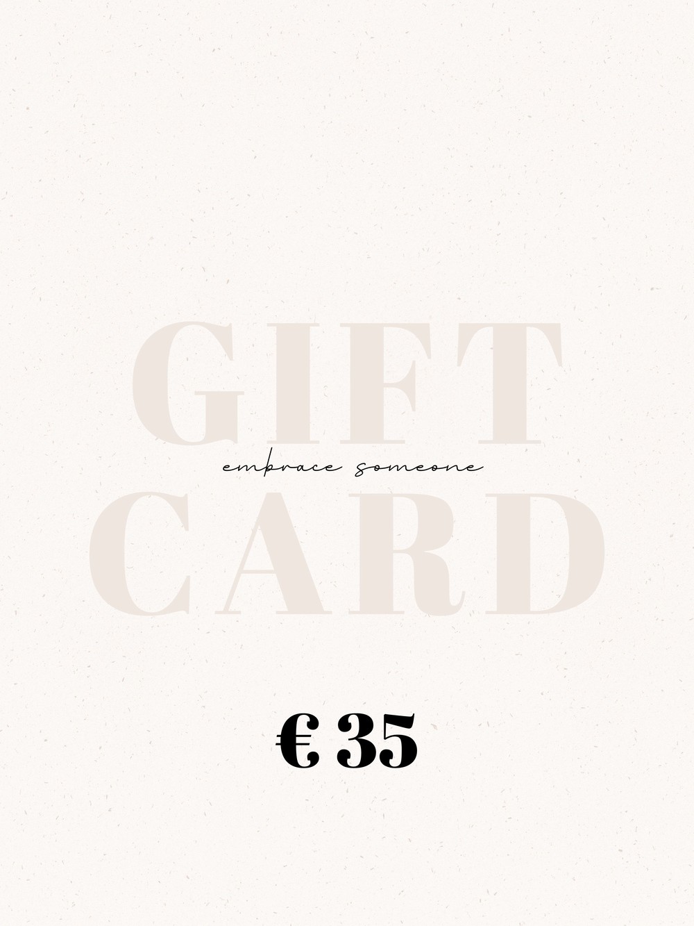 C.O.S.Y by SjaalMania Digital Gift Card  € 35