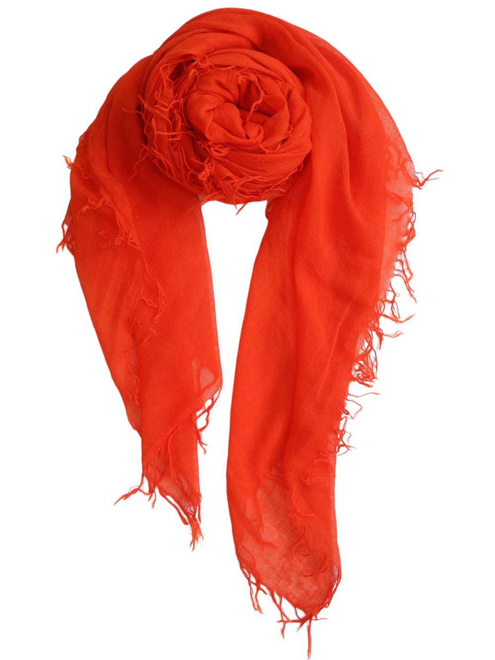 C.O.S.Y by SjaalMania Scarf Cosy Cashmy Tangerine Tango