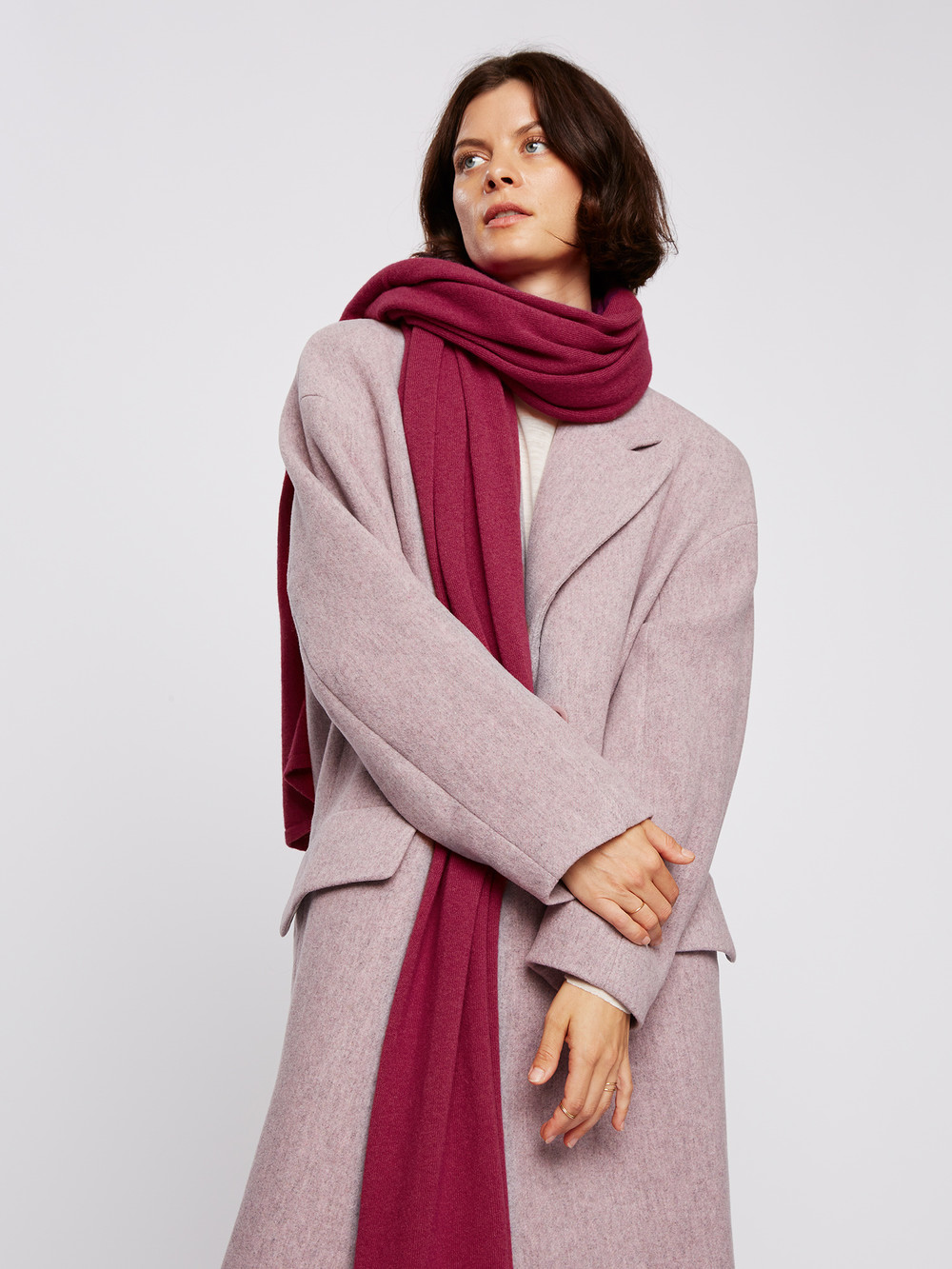 C.O.S.Y by SjaalMania Travel Wrap Cosy Chic Magenta Haze