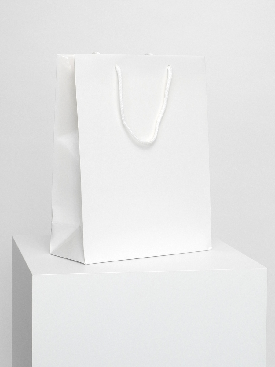 C.O.S.Y by SjaalMania Papiergeschenktüte glänzend weiß