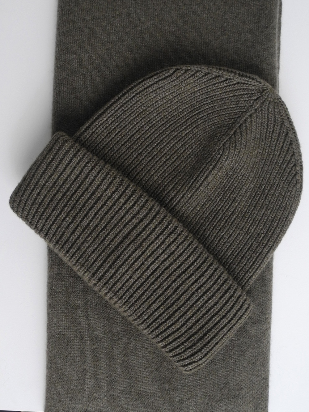 Cosy Beanie Olive Melee
