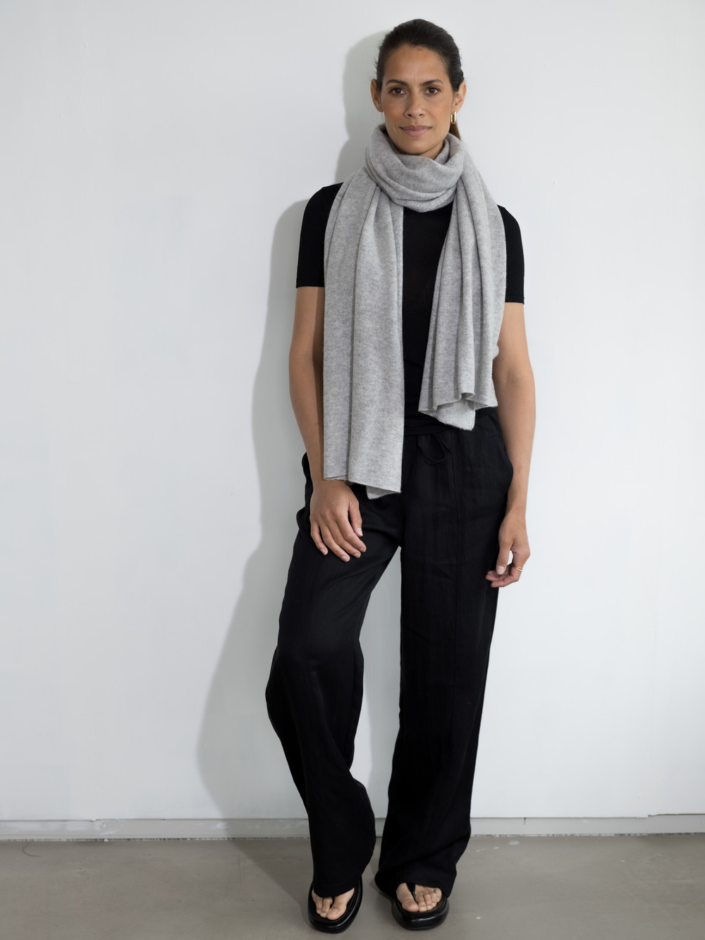 C.O.S.Y Schal Cosy 100% Kaschmir Frost