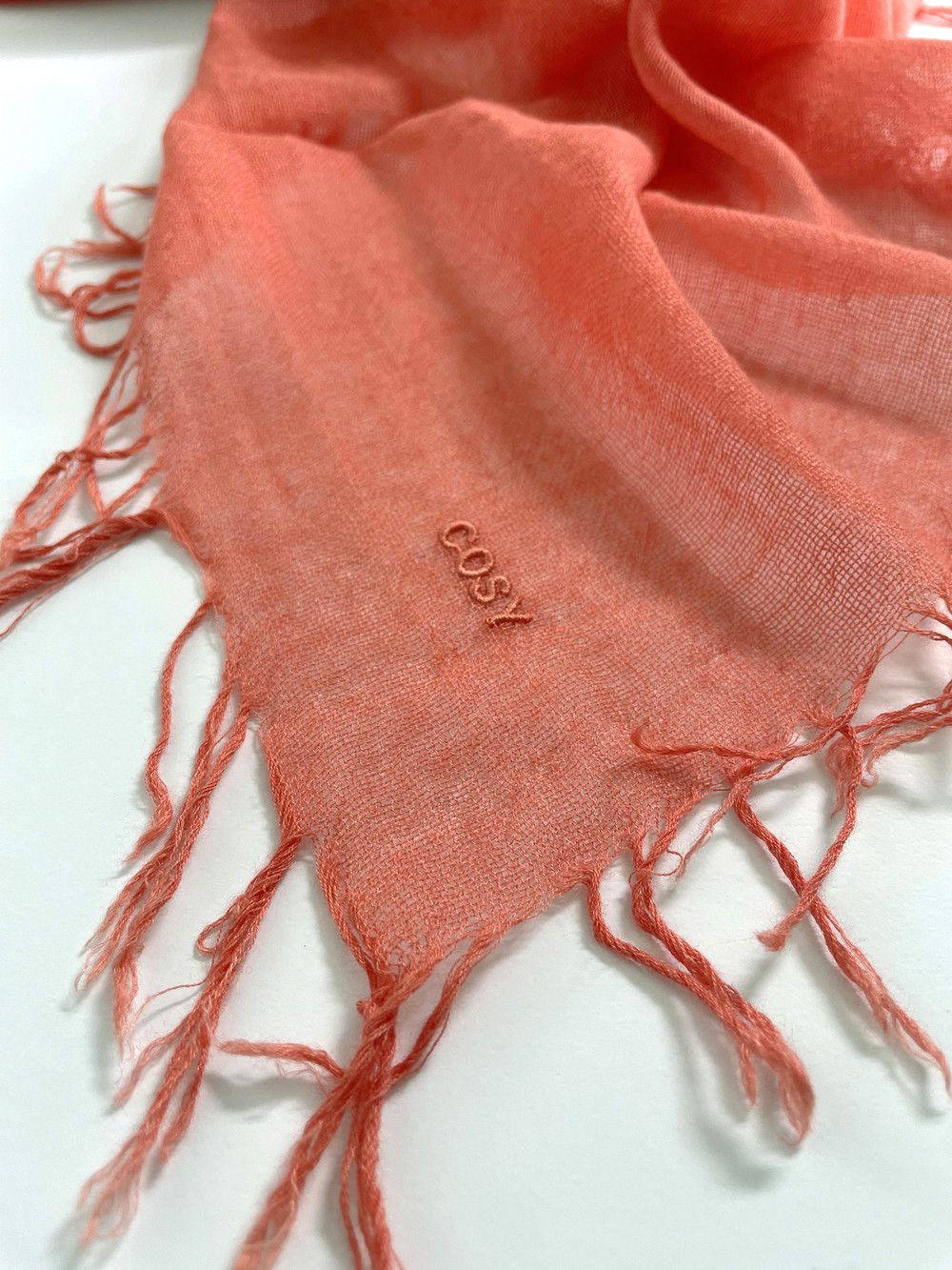 C.O.S.Y by SjaalMania Scarf Cosy Cashmy Coral