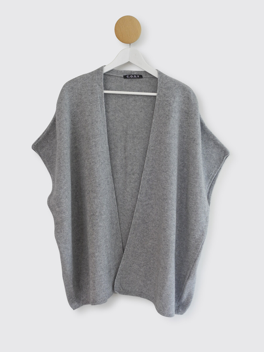 C.O.S.Y by SjaalMania Cosy Cardigan Mid Grey