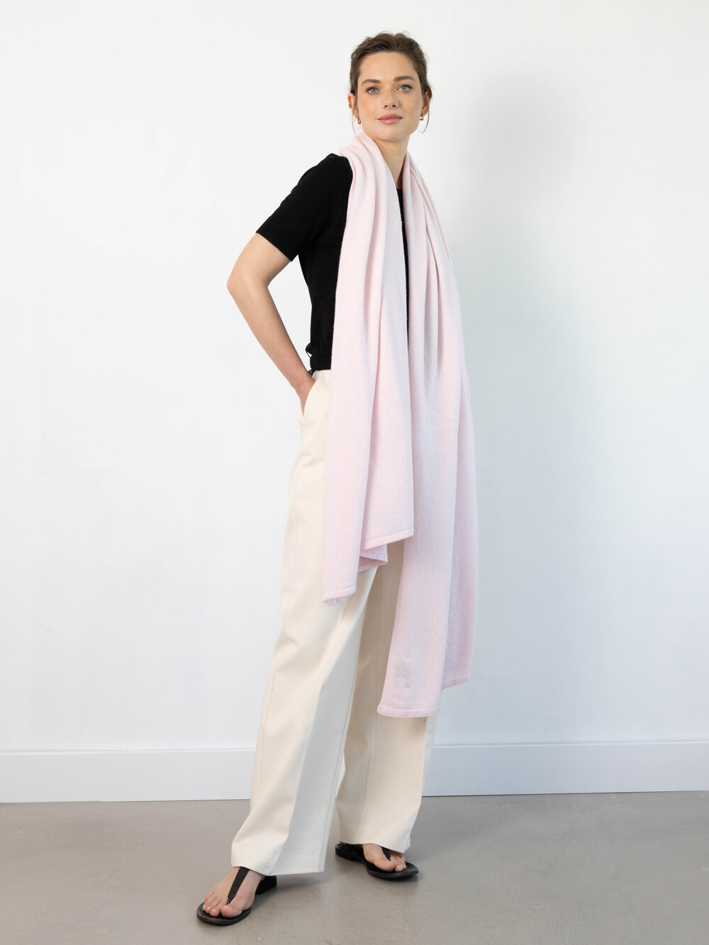 C.O.S.Y by SjaalMania Sjaal Cosy Chic Light Pink