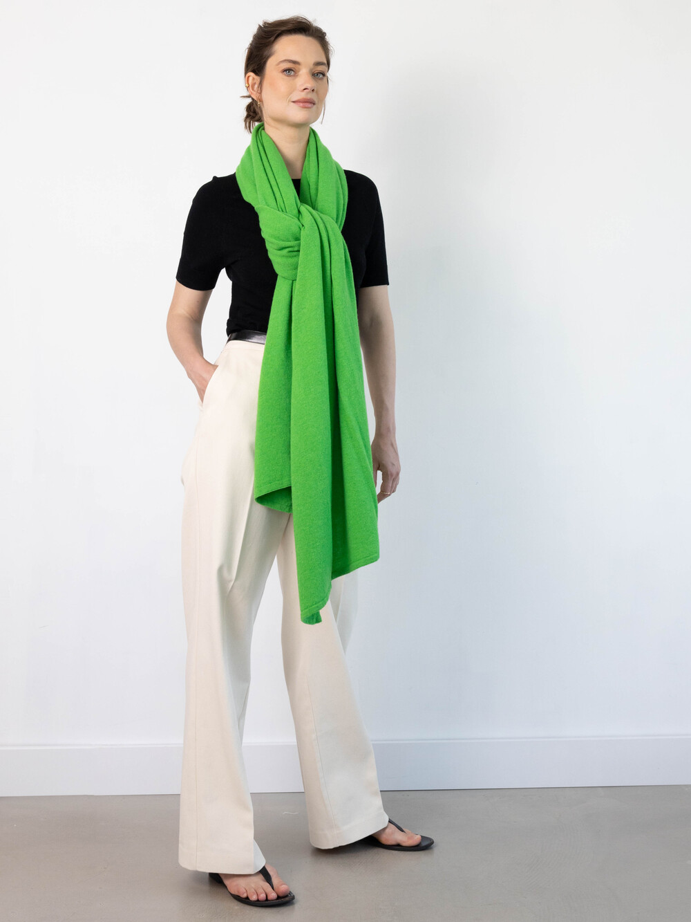 C.O.S.Y by SjaalMania Sjaal Cosy Chic Bright Green