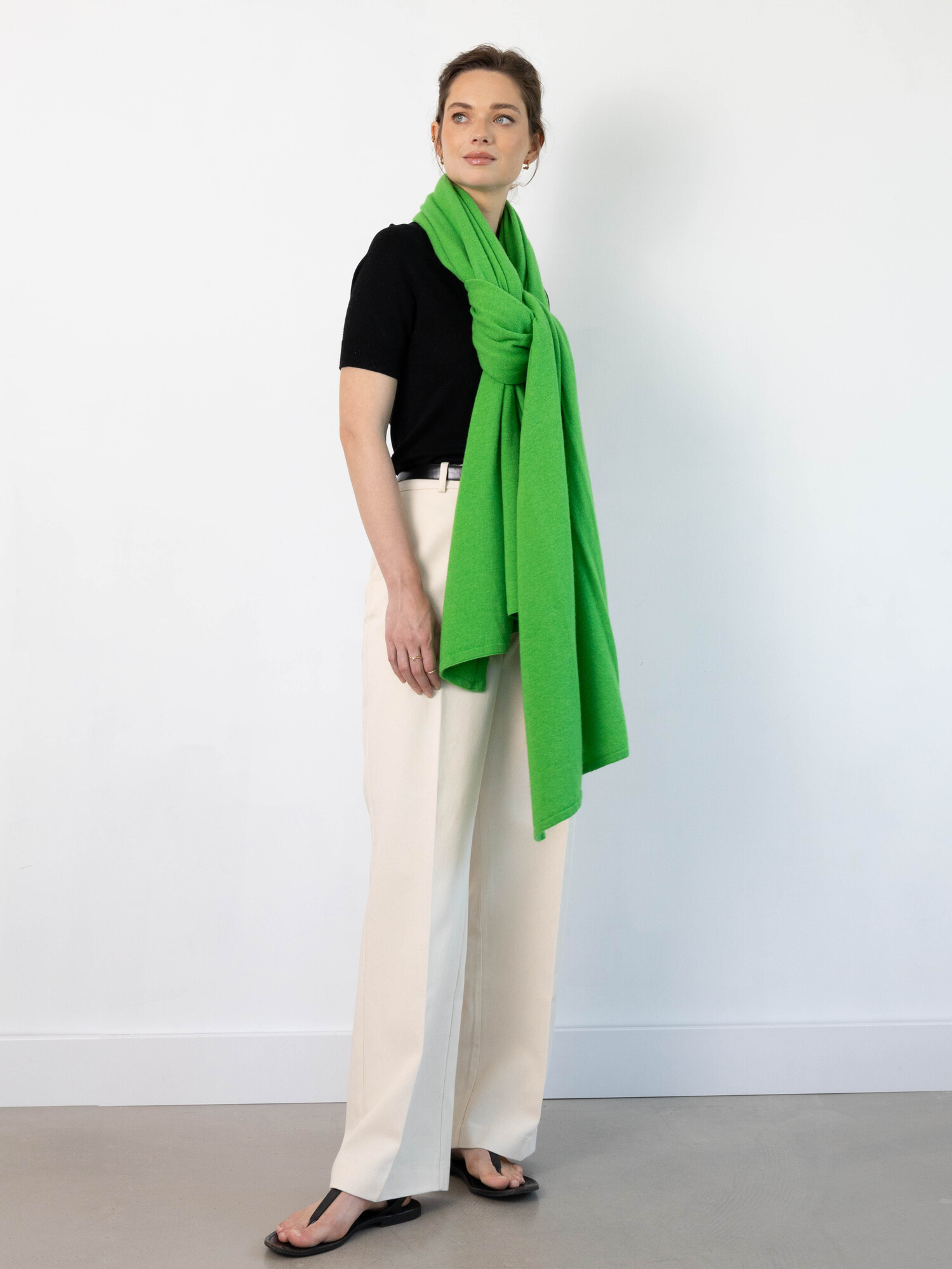 C.O.S.Y by SjaalMania Sjaal Cosy Chic Bright Green