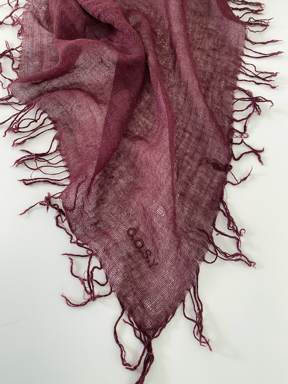 C.O.S.Y by SjaalMania Scarf Cosy Cashmy Tawny Port