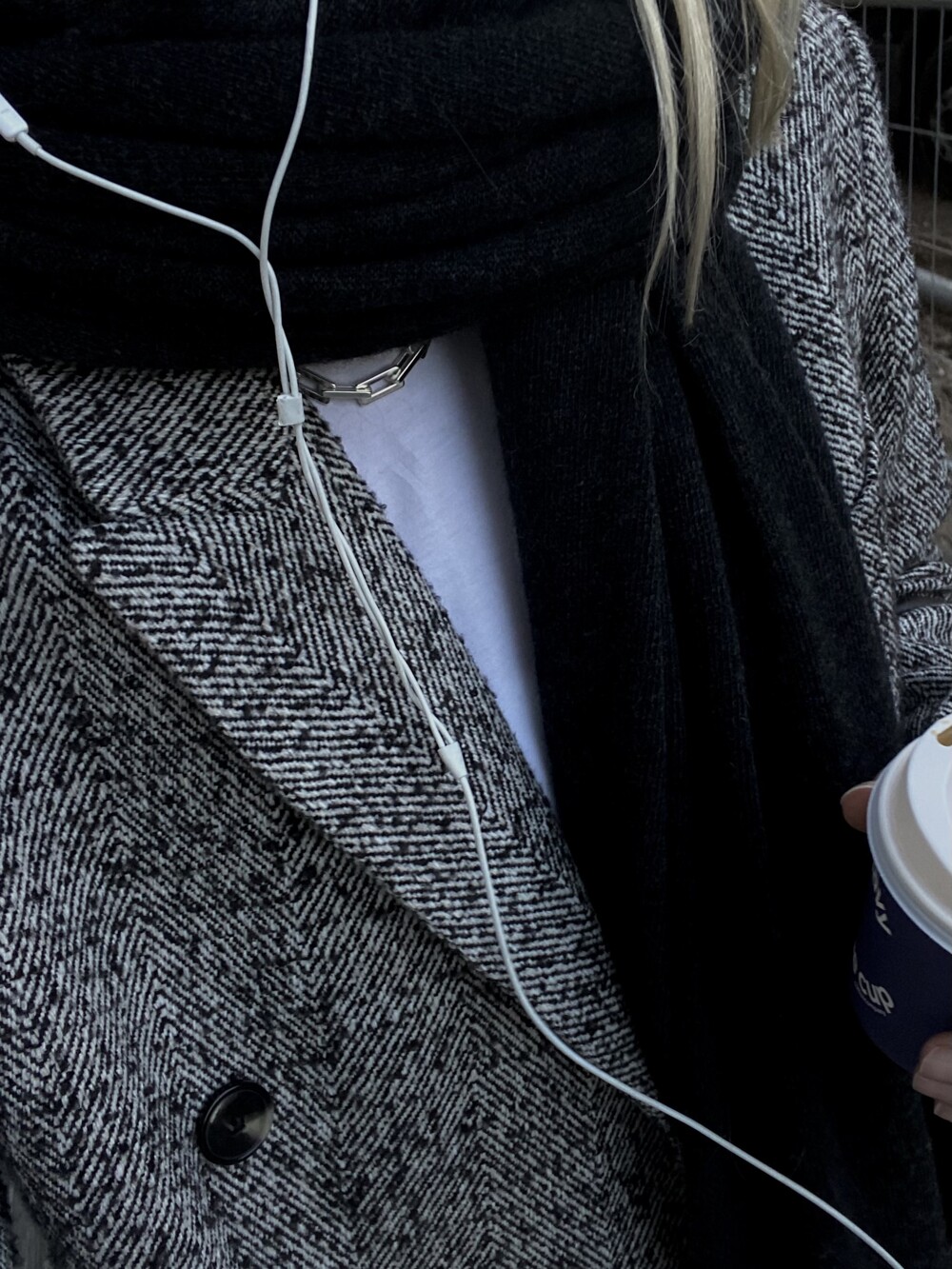 Travel Wrap Cosy Chic Black Melee