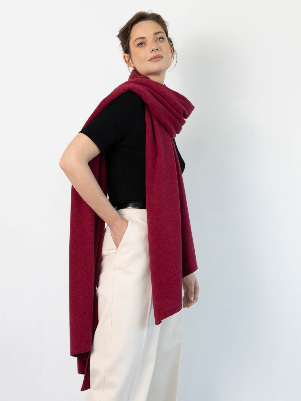 C.O.S.Y by SjaalMania Schal Cosy Chic Cherry Berry