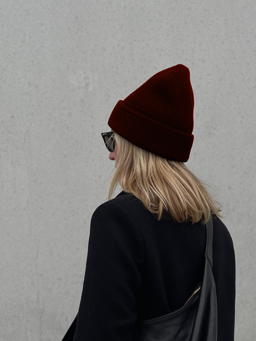 C.O.S.Y by SjaalMania Cosy Beanie Dark Burgundy