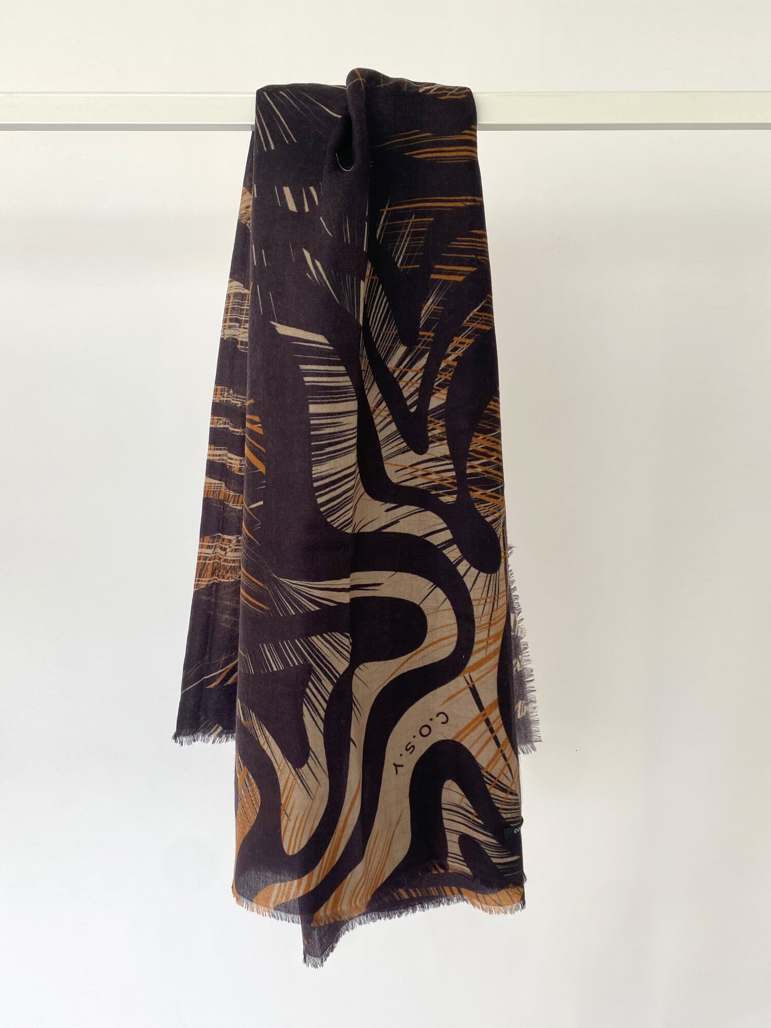 C.O.S.Y by SjaalMania Scarf 100% Cashmere  Organic Leopard