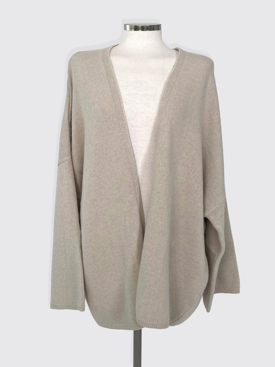 Cosy Cardigan Long Sleeve Oatmeal