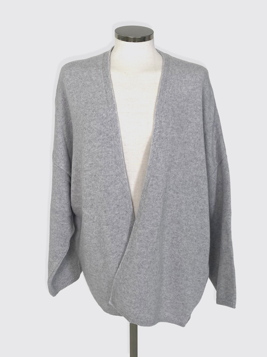 C.O.S.Y by SjaalMania Cosy Cardigan Long Sleeve Pearl Grey Melee