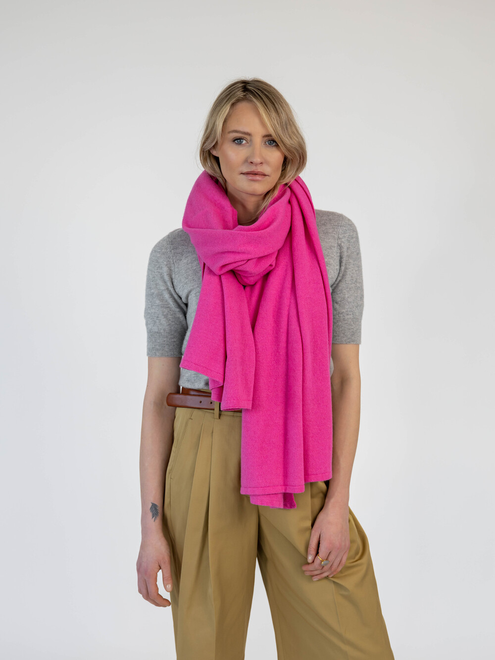 C.O.S.Y by SjaalMania Sjaal Cosy Chic Raspberry Rose