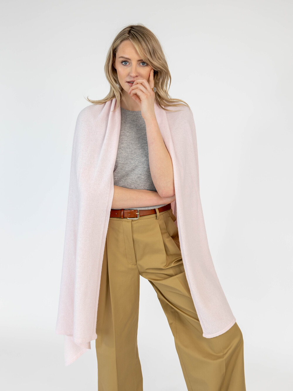 C.O.S.Y by SjaalMania Sjaal Cosy Chic Light Pink