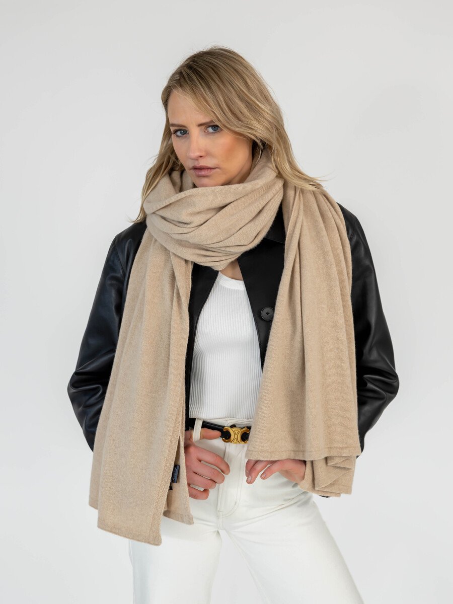 C.O.S.Y by SjaalMania Schal Cosy Chic Light Beige
