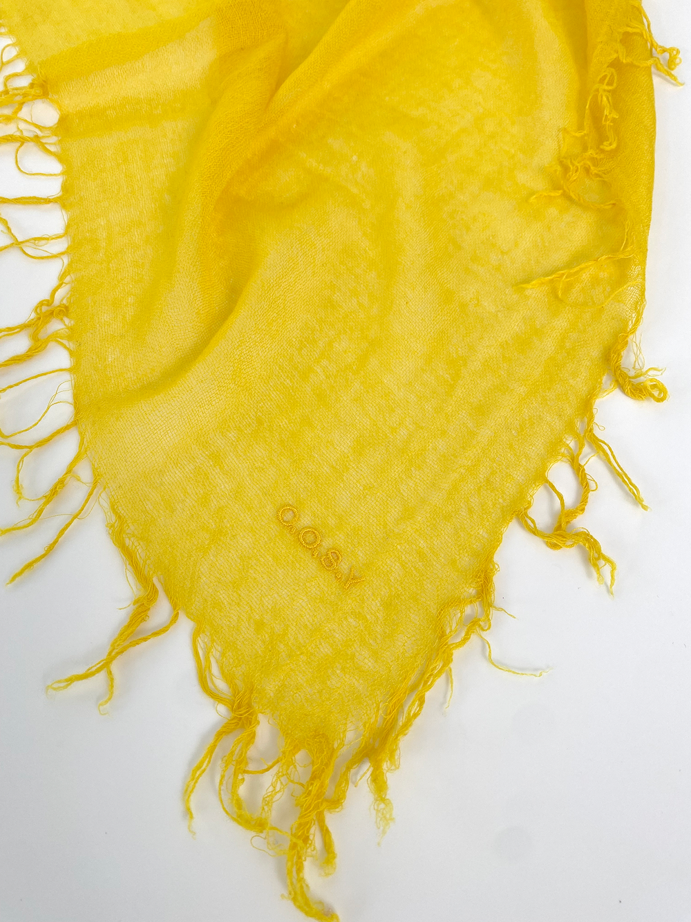 C.O.S.Y by SjaalMania Scarf Cosy Cashmy Lemon