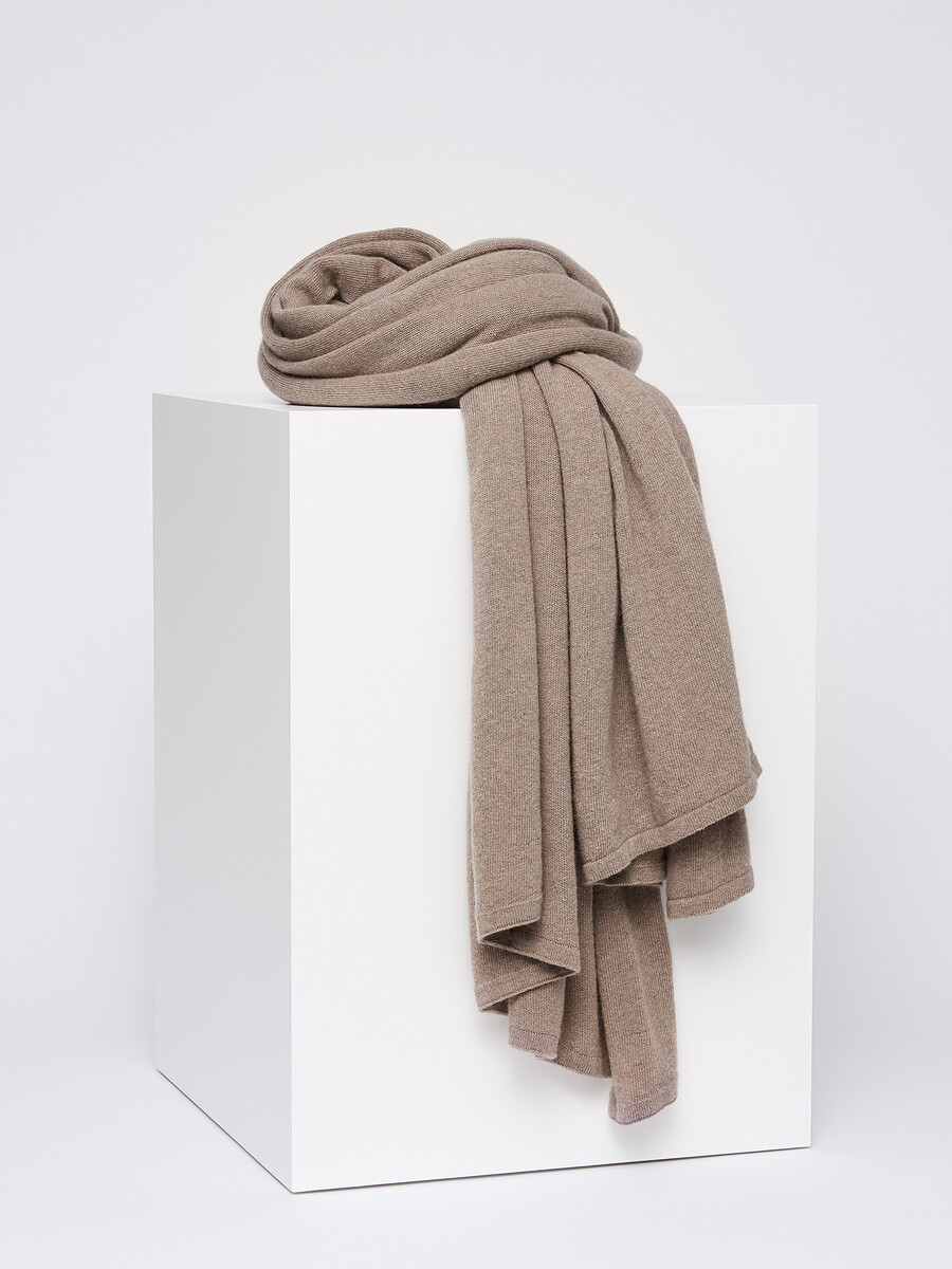 Sjaal Cosy Chic Soft Taupe Melee