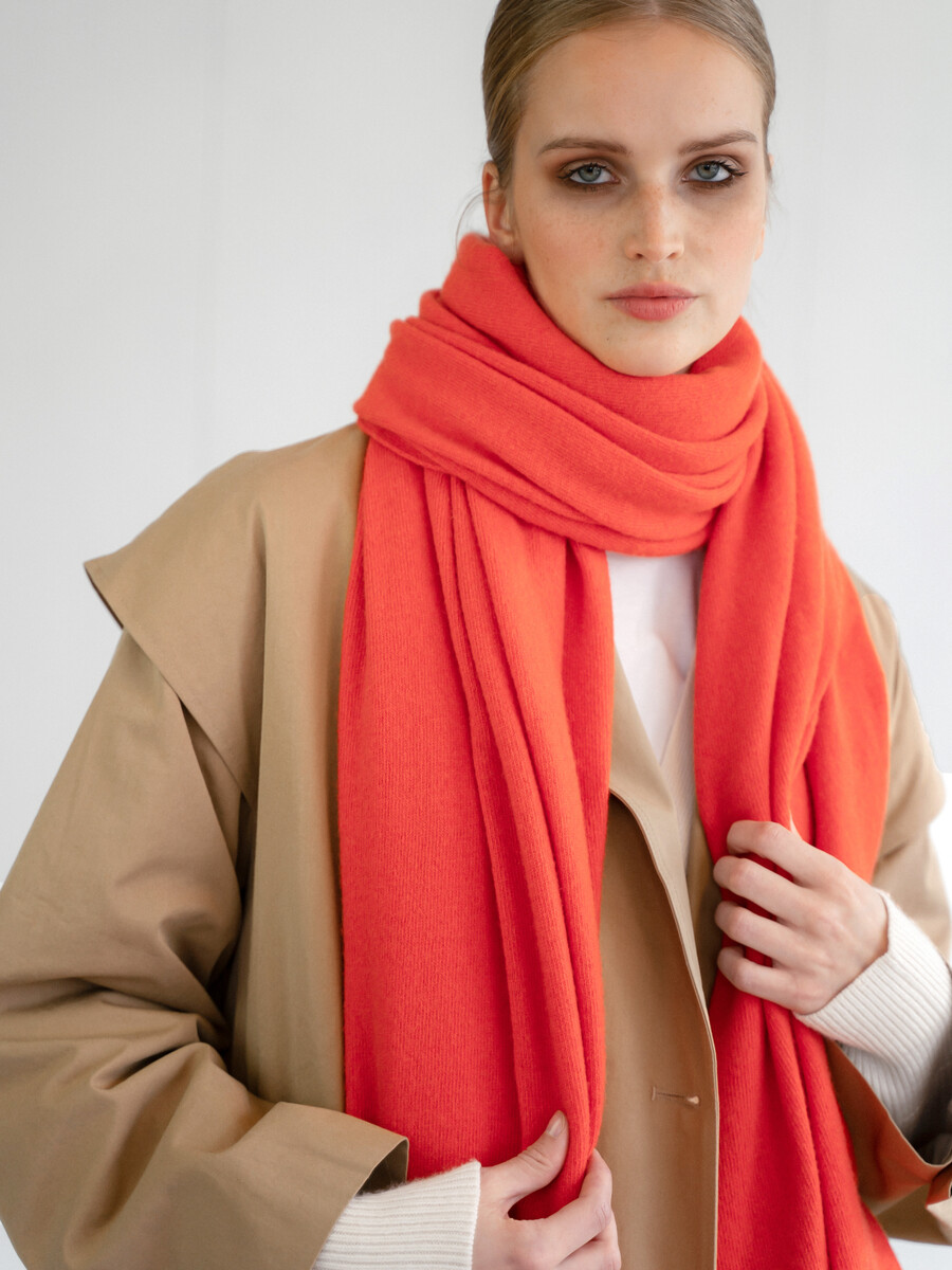 C.O.S.Y by SjaalMania Sjaal Cosy Chic Poppy Red