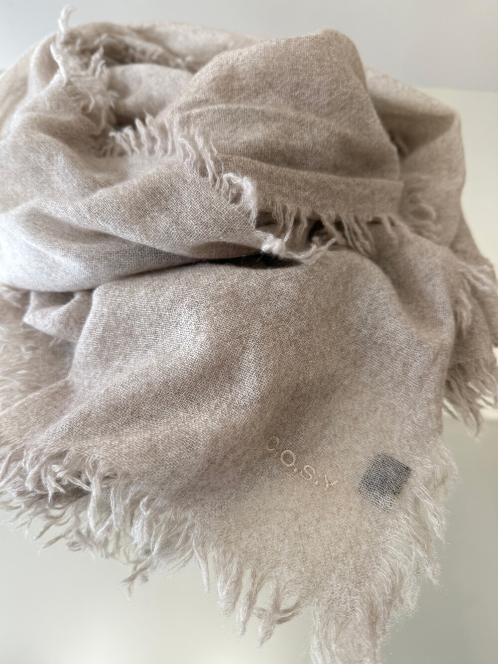 Schal Cosy Cashmy 100% Sesammelee C.O.S.Y by SjaalMania  Schal Cosy Cashmy 100% Sesammelee