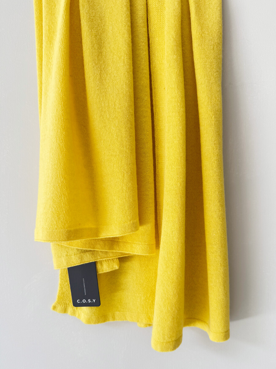 Schal Cosy Short Lemon