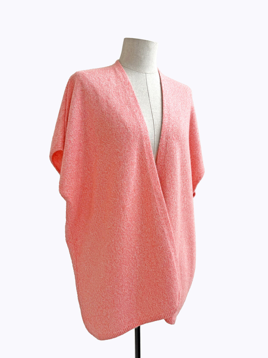 C.O.S.Y by SjaalMania Cosy Cardigan Creme Brulee / Coral