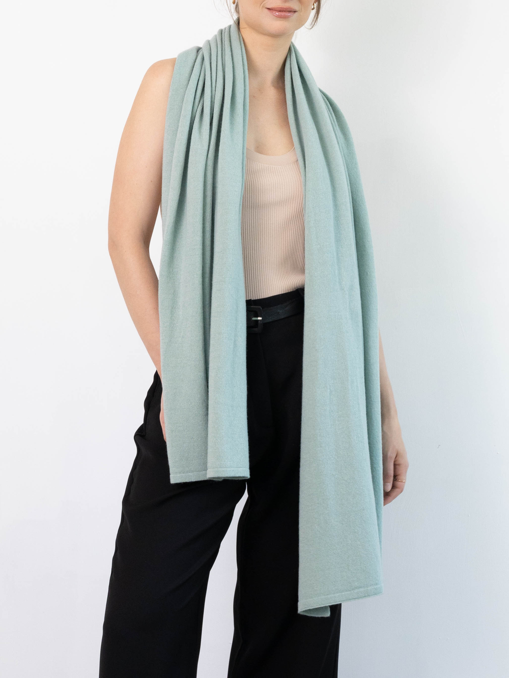 Schal Cosy Short Seagreen