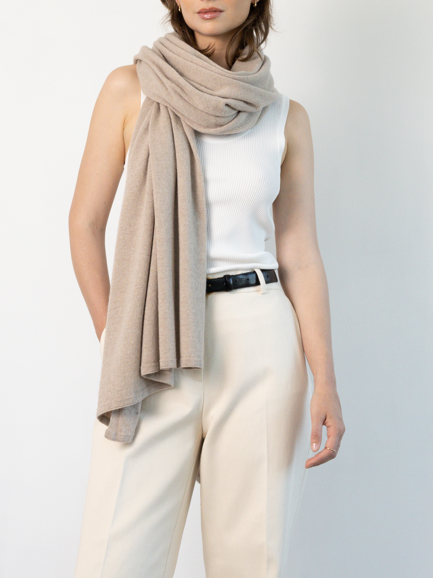 C.O.S.Y by SjaalMania Sjaal Cosy Chic Sand Melee