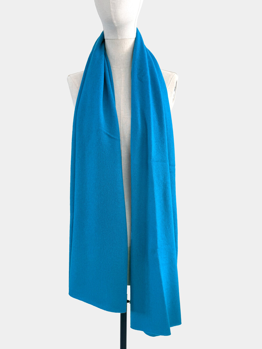 C.O.S.Y by SjaalMania Scarf Cosy 100% Cashmere Azure
