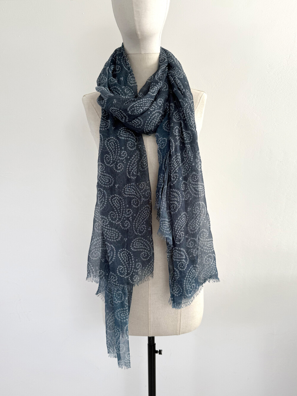 C.O.S.Y by SjaalMania Sjaal Cosy Paisley Real Teal