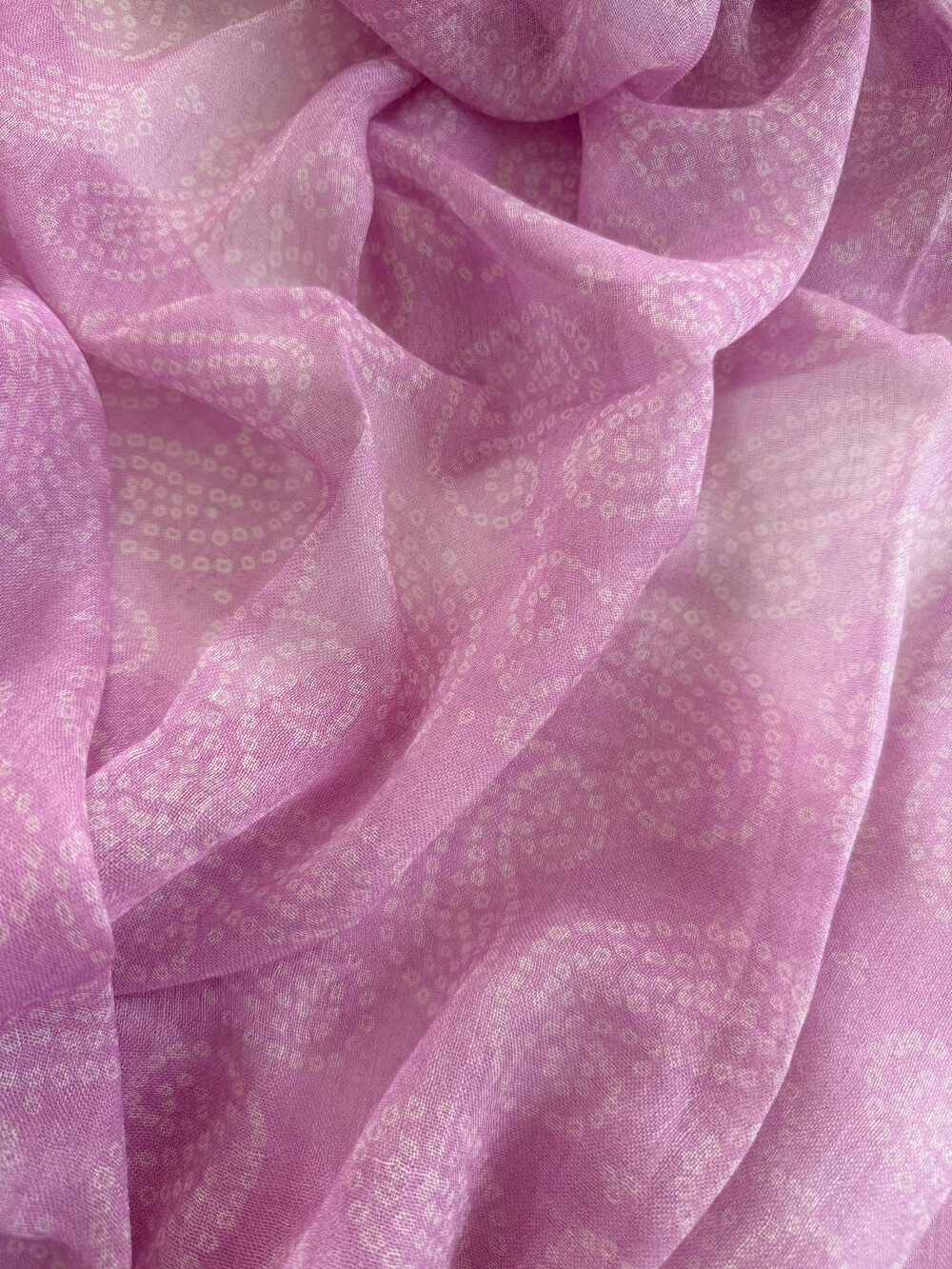 Scarf Cosy Paisley Lilac