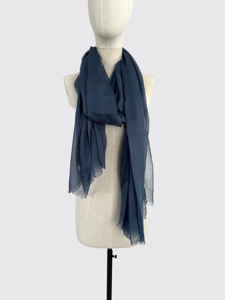 C.O.S.Y by SjaalMania Scarf Cosy Solid Vintage Indigo