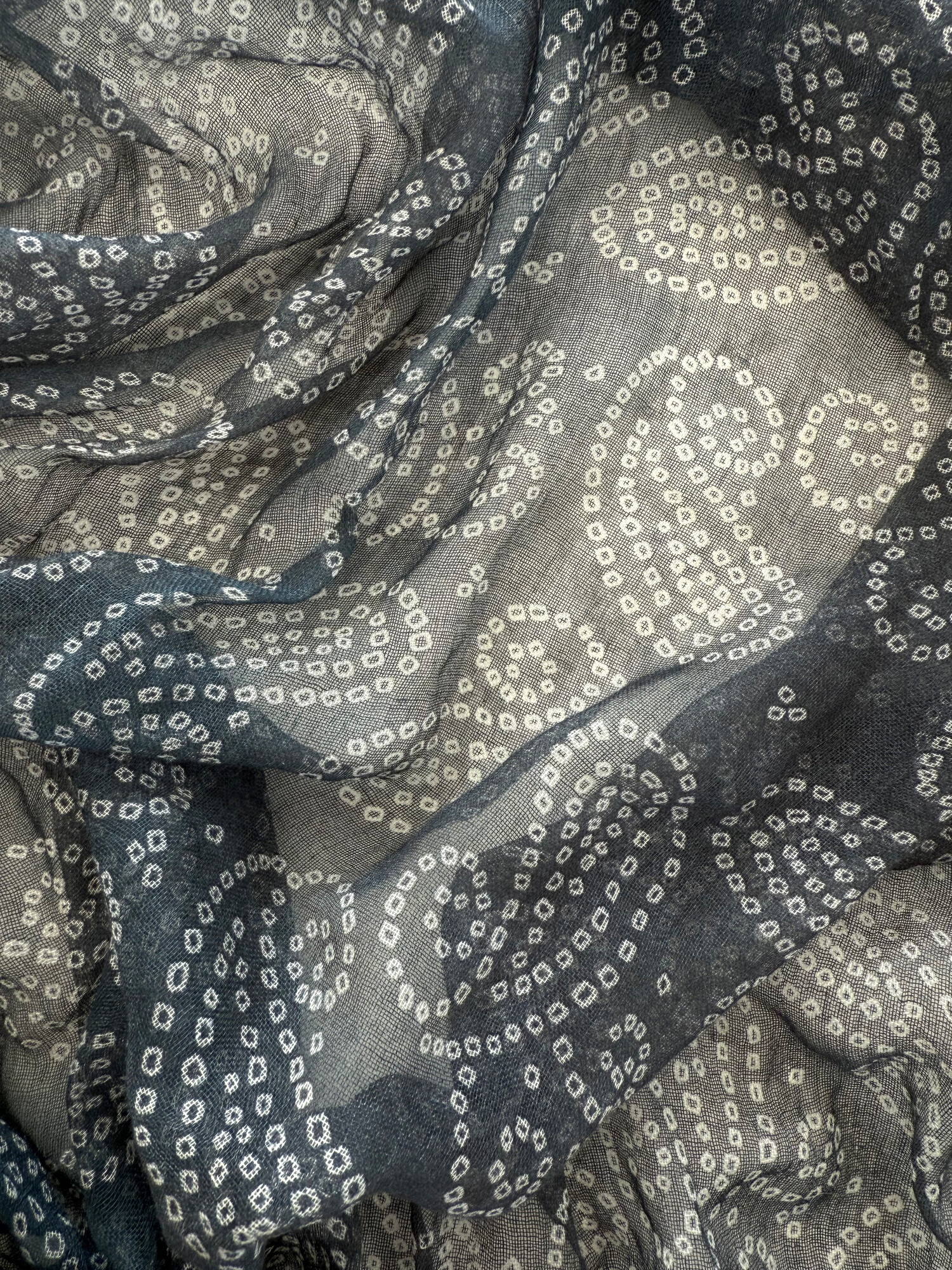 Sjaal Cosy Paisley Real Teal