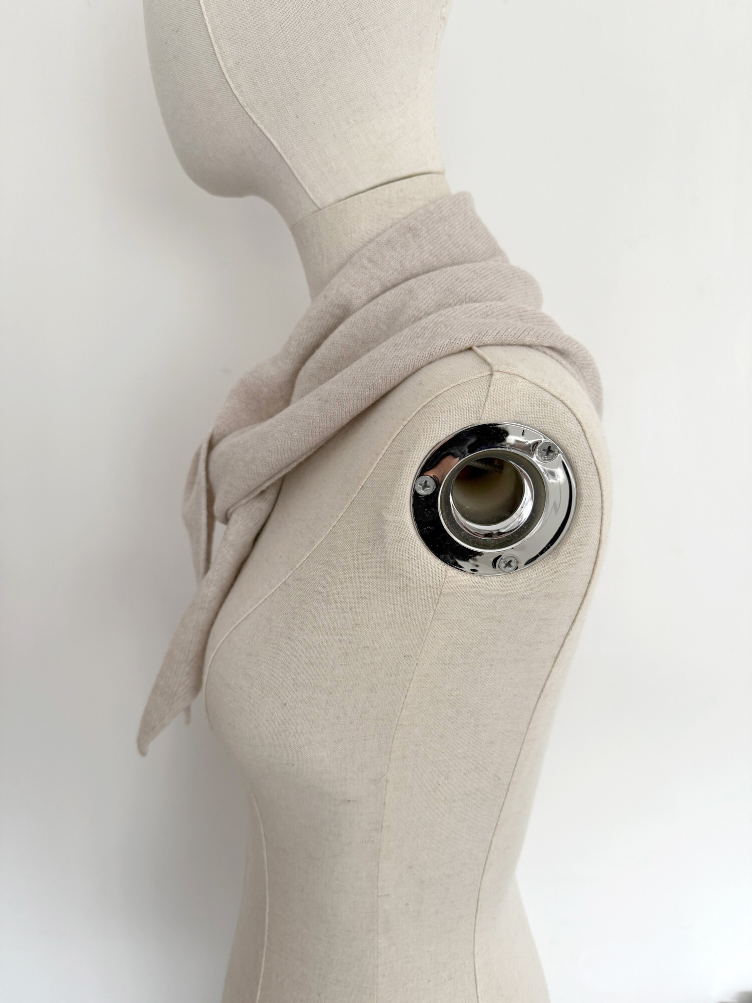 C.O.S.Y by SjaalMania Schal Cosy Triangle Oatmeal
