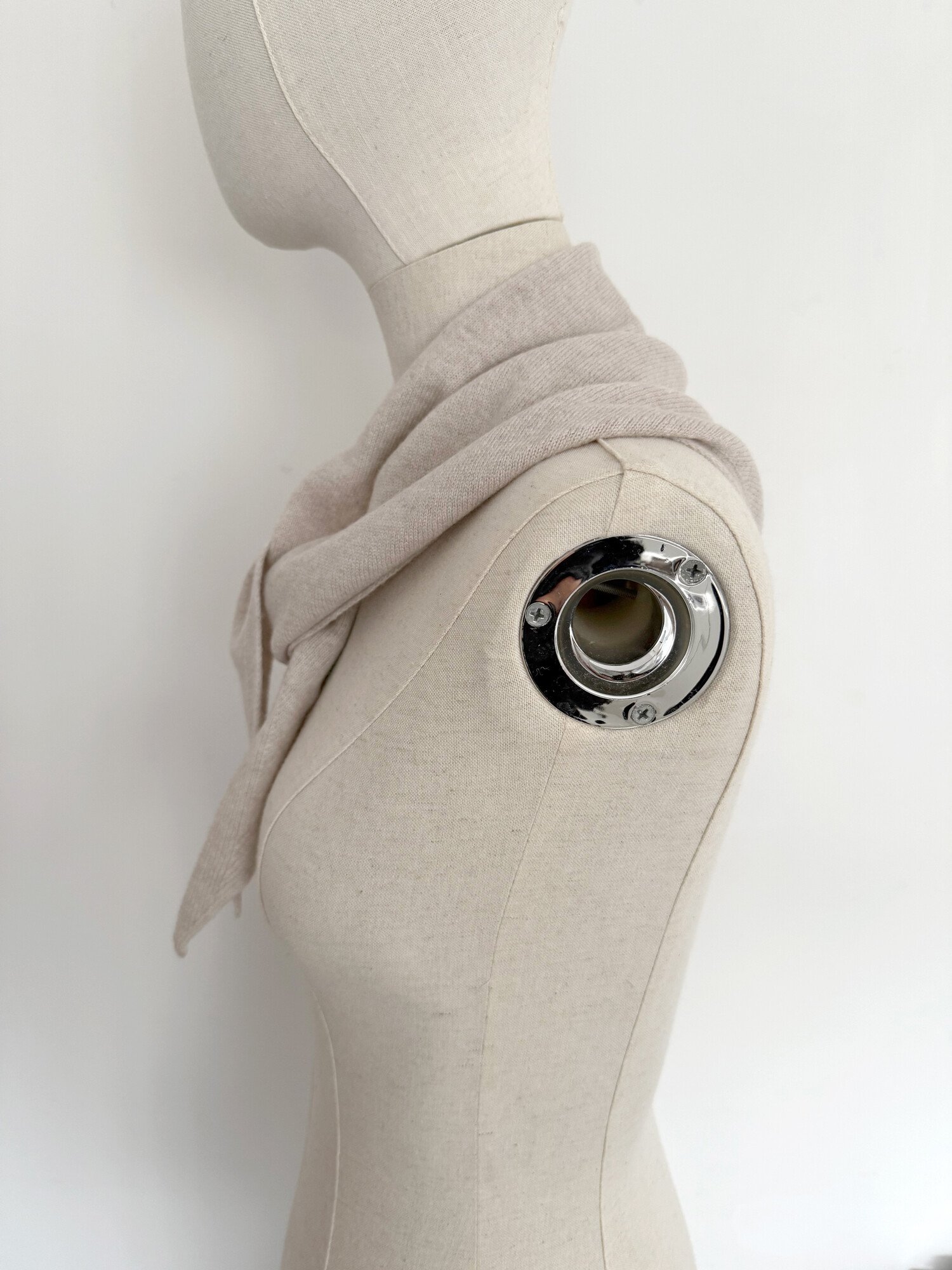 C.O.S.Y by SjaalMania Sjaal Cosy Triangle Oatmeal