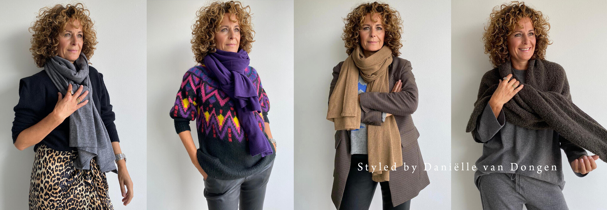 Hoe knoop je een sjaal?