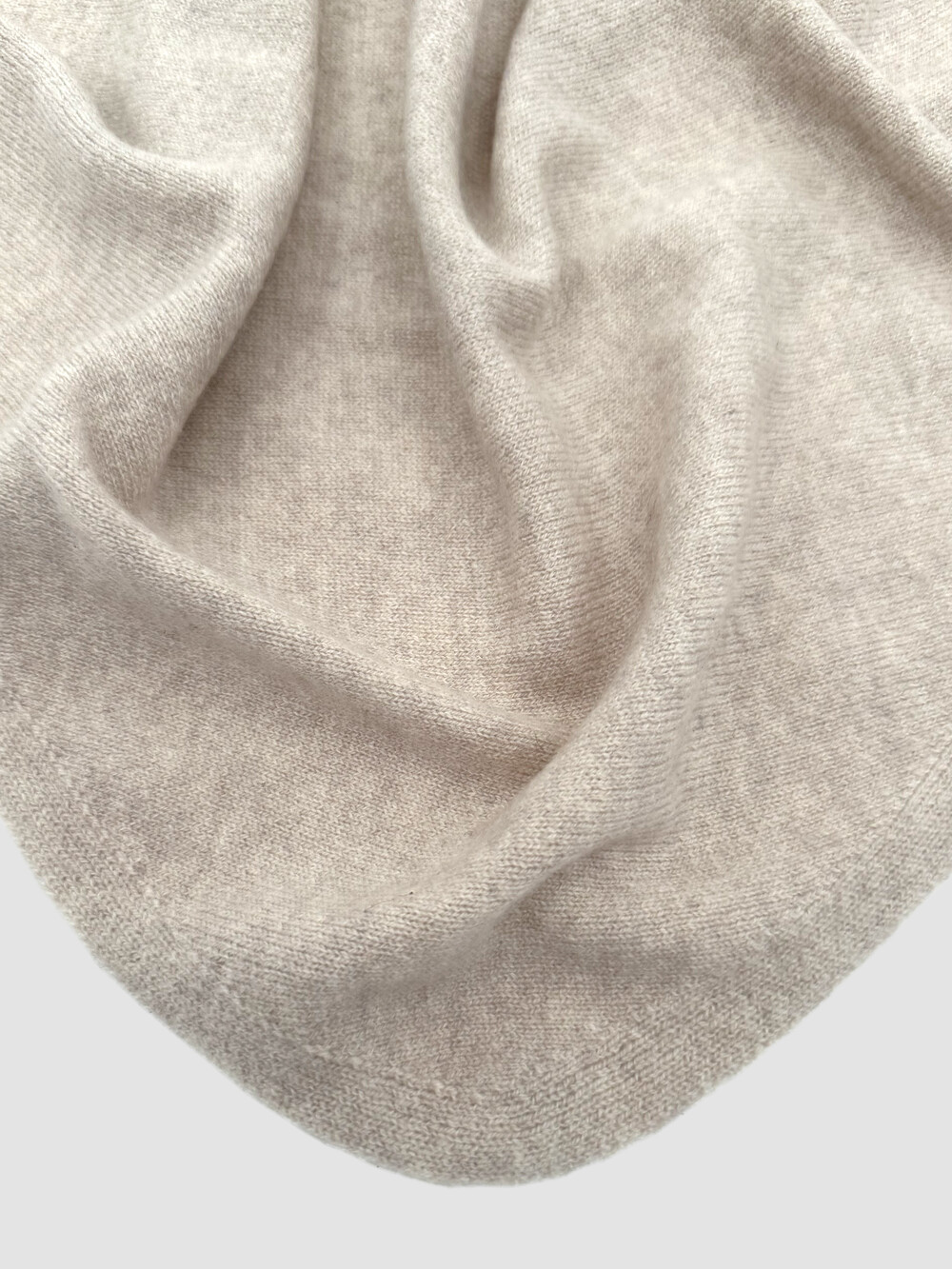 Scarf Cosy Triangle Small Oatmeal