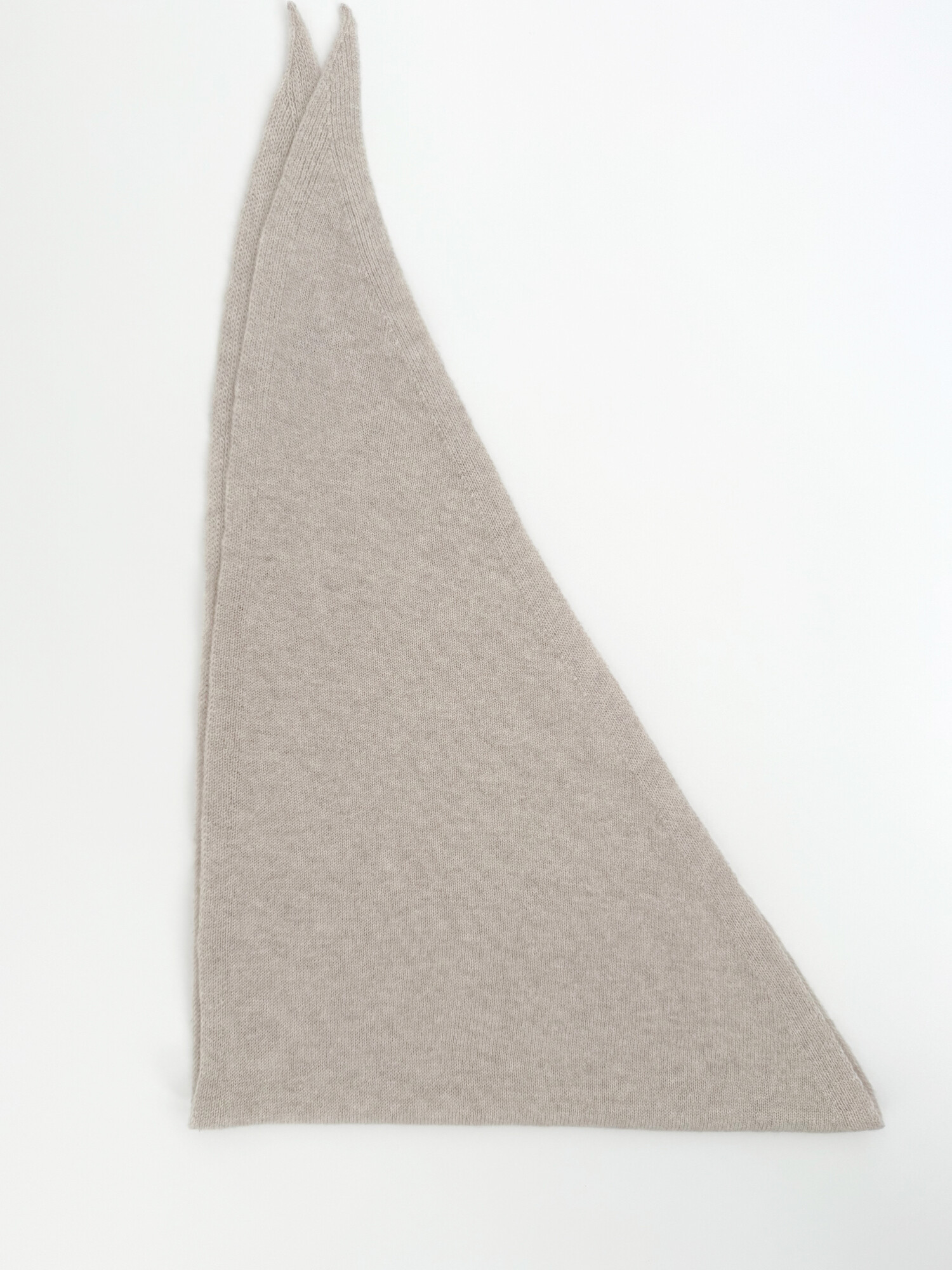 Scarf Cosy Triangle Small Oatmeal