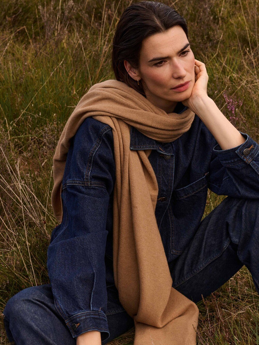 C.O.S.Y by SjaalMania Sjaal Cosy Chic Camel Beige