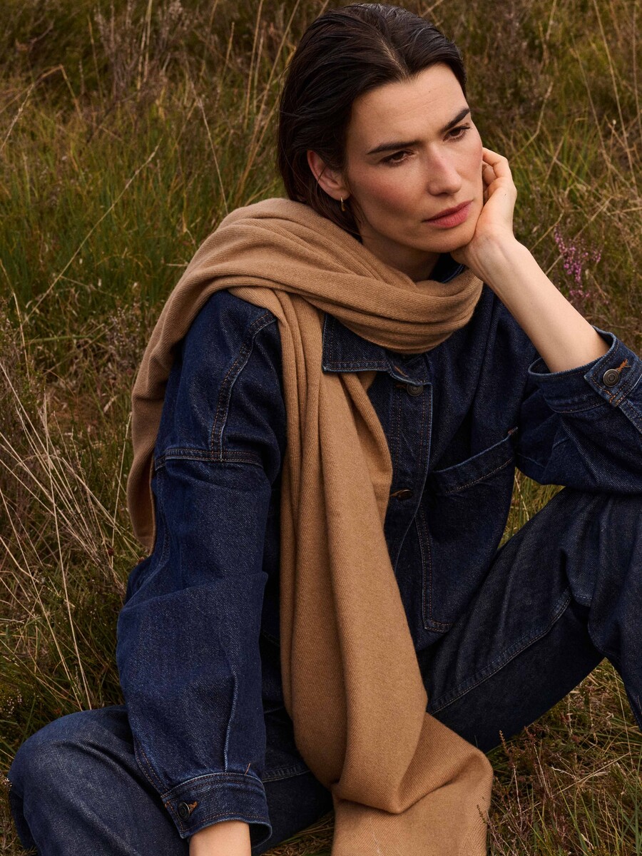 C.O.S.Y by SjaalMania Sjaal Cosy Chic Camel Beige