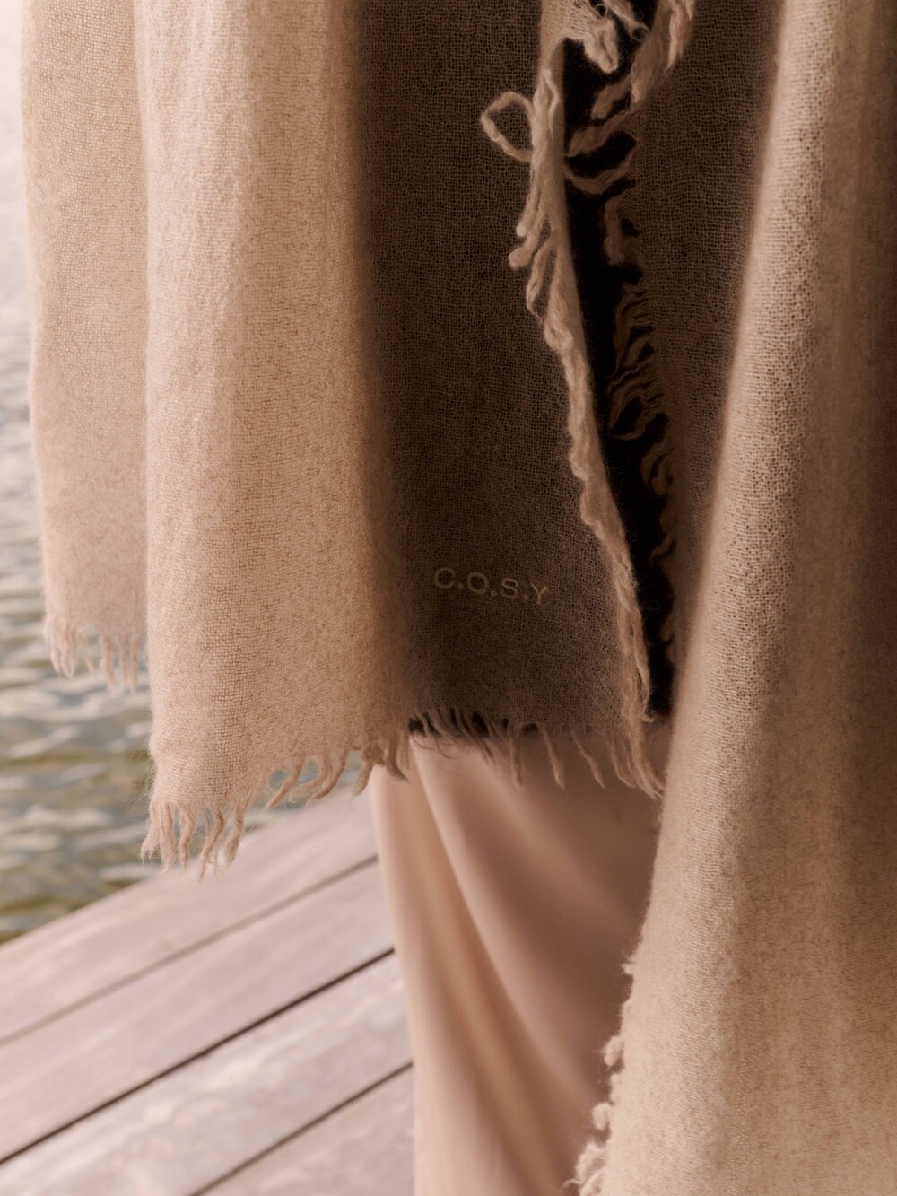 Scarf Cosy Cashmy 100% Sesame Melee