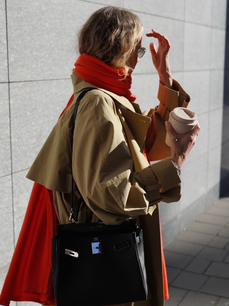 C.O.S.Y by SjaalMania Sjaal Cosy Chic Poppy Red