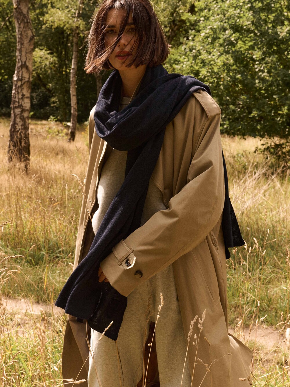 C.O.S.Y by SjaalMania Travel Wrap Cosy Chic Navy Blue
