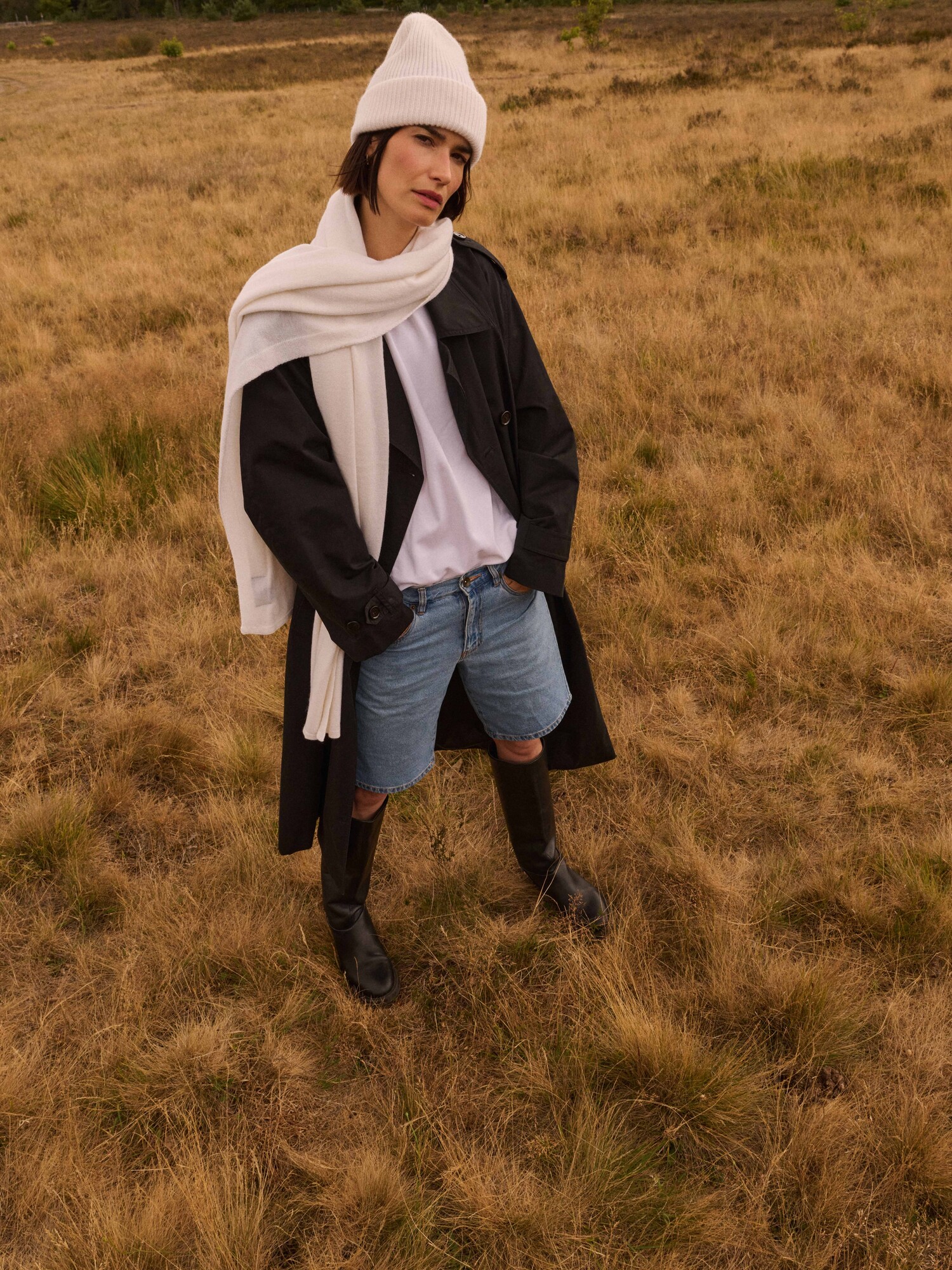 TravelWrap Cosy Chic Creamy White